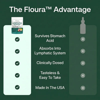 Floura Lymphatic Drainage Softgels