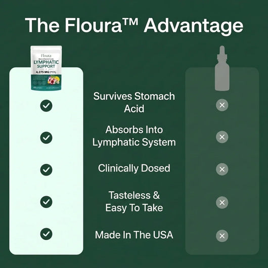 Floura Lymphatic Drainage Softgels
